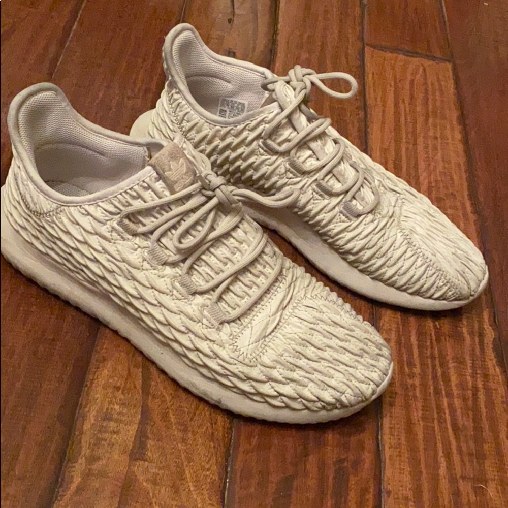 White Adidas shoes